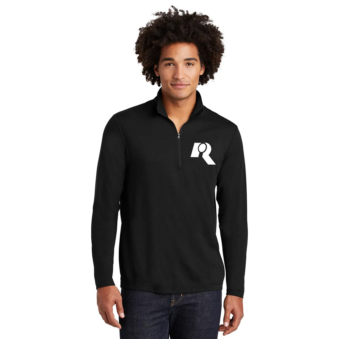 Tri-Blend Wicking 1/4-Zip Pullover