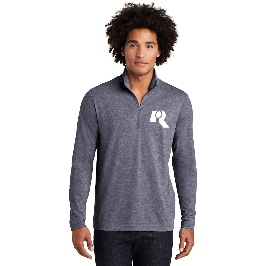 Tri-Blend Wicking 1/4-Zip Pullover