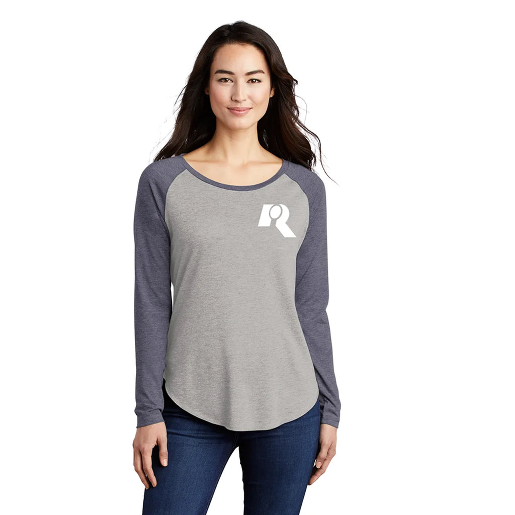Ladies Tri-Blend Raglan Tee